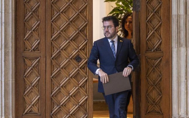 El president de la Generalitat, Pere Aragonès.