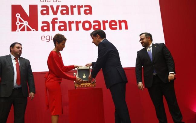 Entrega de la Medalla de Oro de Navarra