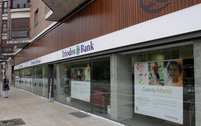 Antigua oficina de Triodos Bank en la Avenida del Ej&eacute;rcito de Pamplona
