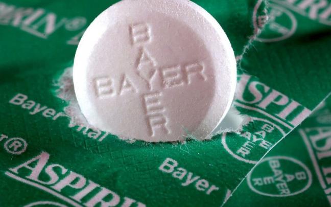 Aspirinas del grupo Bayer.