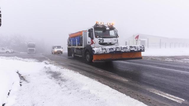 Máquina quitanieves.