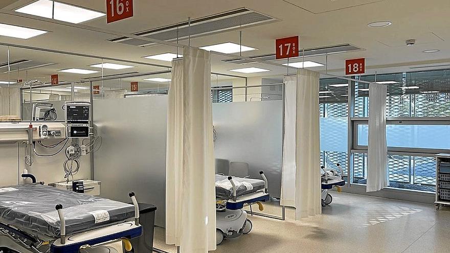 Boxes del servicio de Urgencias del HUA-Txagorritxu. | FOTO: CEDIDA