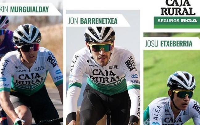 Murguialday, Barrenetxea y Etxeberria.