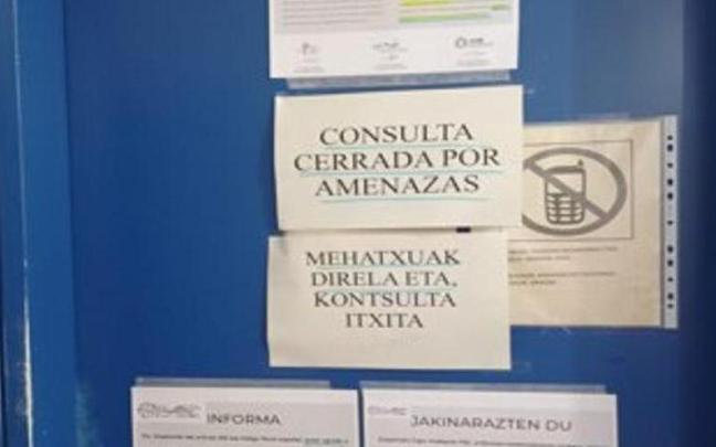 Una persona imputada por amenazar a una médica de Agurain.
