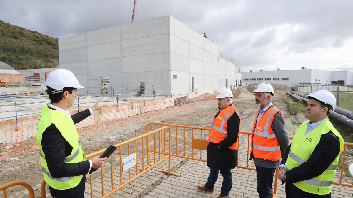 Un momento de la visita que ha tenido lugar este viernes.