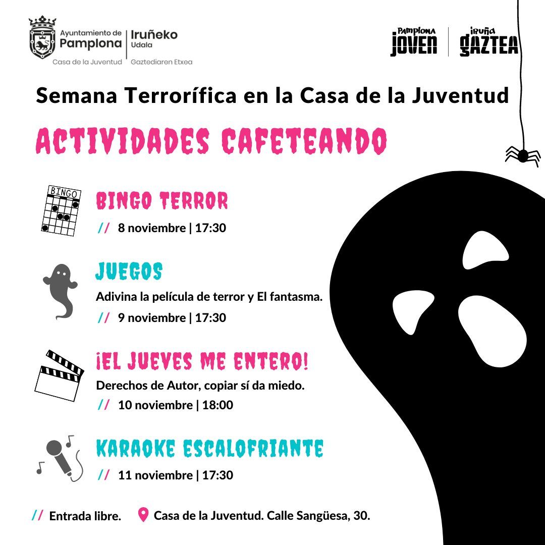 Cartel de Cafeteando