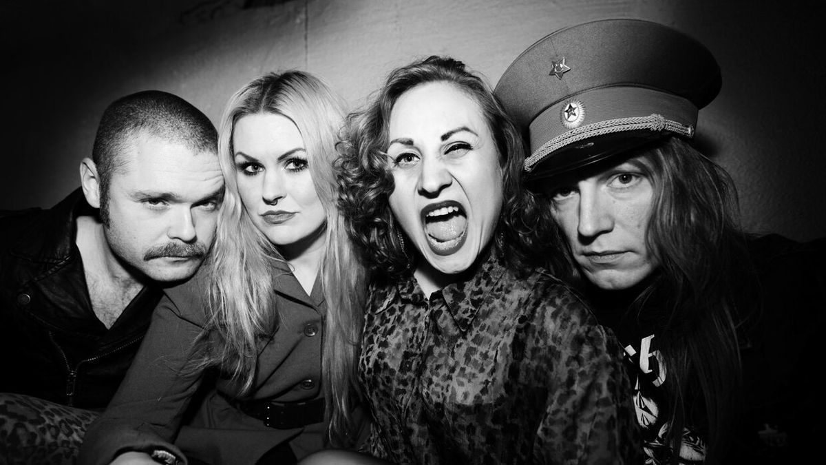 Los integrantes de la banda sueca The Baboon Show, en una imagen promocional.