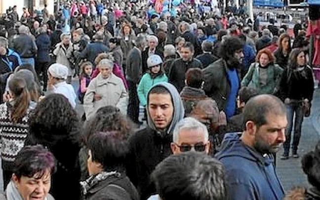Una de las ediciones anteriores del Mercado de Navidad. | FOTO: N.G. Una de las ediciones anteriores del Mercado de Navidad. | FOTO: N.G.