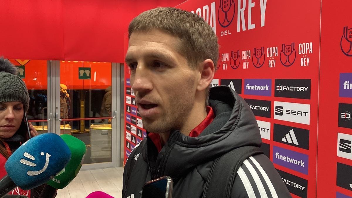 Darko Brasanac tras la victoria de Osasuna en Copa