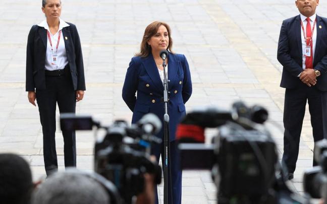 Dina Ercilia Boluarte, la nueva presidenta de Perú.