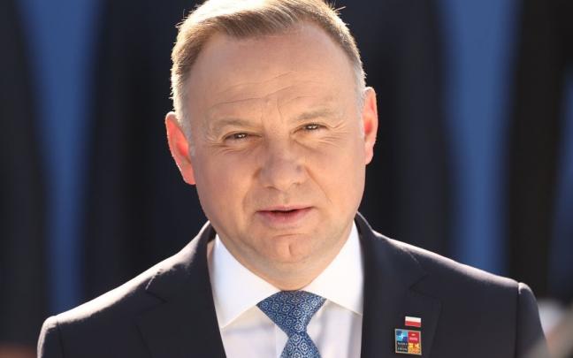 El presidente de Polonia, Andrzej Duda.