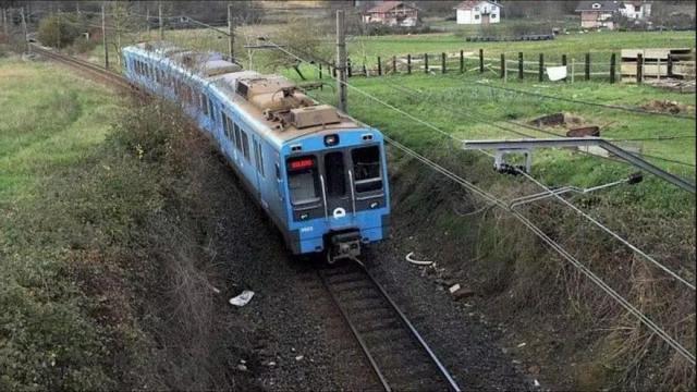Un convoy de Euskotren.