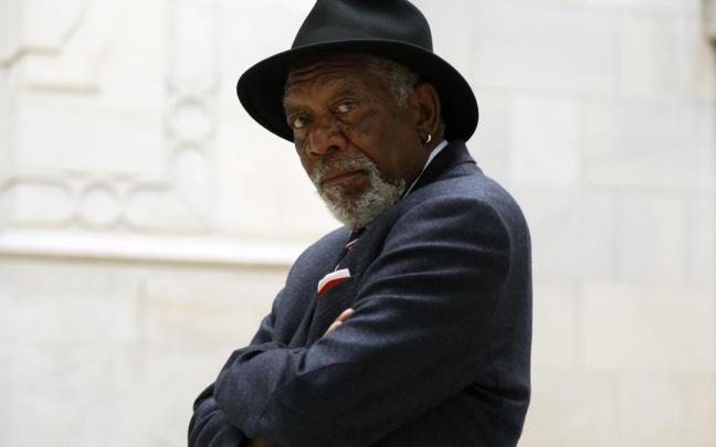 Morgan Freeman en una foto de archivo. Morgan Freeman en una foto de archivo.