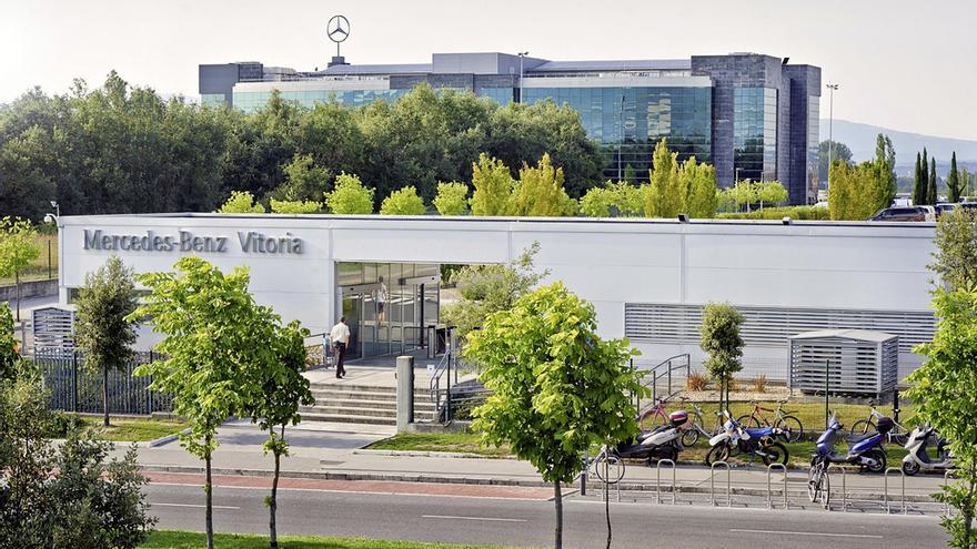 Planta de Mercedes-Benz en la capital alavesa