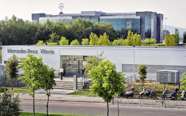 Planta de Mercedes-Benz en la capital alavesa
