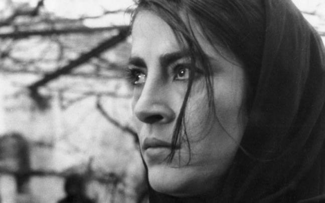 La actriz griega Irene Papas.