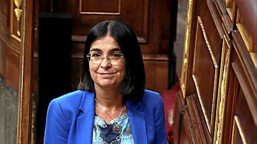 La ministra de Sanidad, Carolina Darias. | FOTO: E.P.