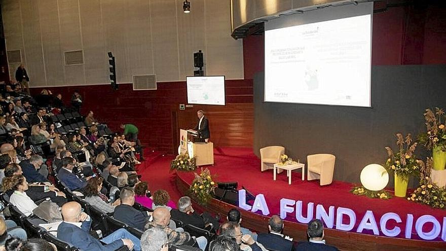 Congreso de la Fundacion Laboral San Prudencio, ayer. | FOTO: J. CHAVARRI