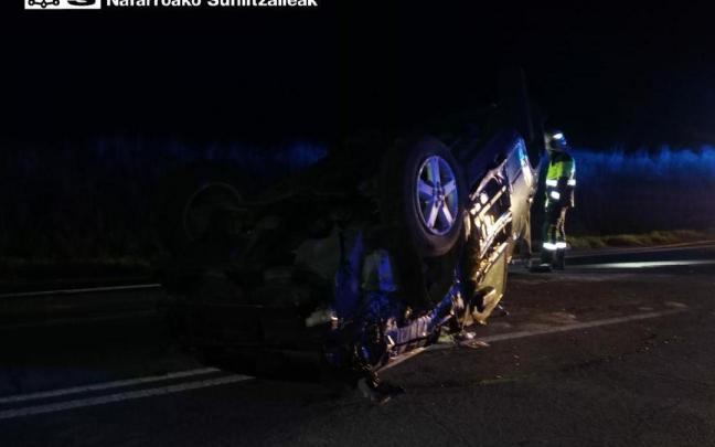 Imagen del vehículo siniestrado