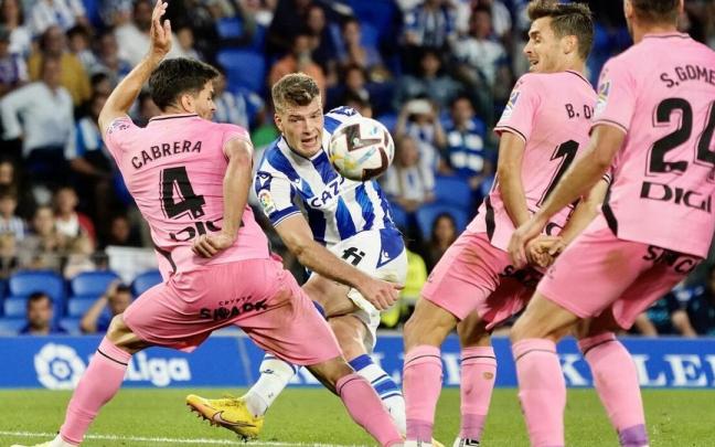 Partido entre la Real Sociedad y el Espanyol, del 18-9-2022