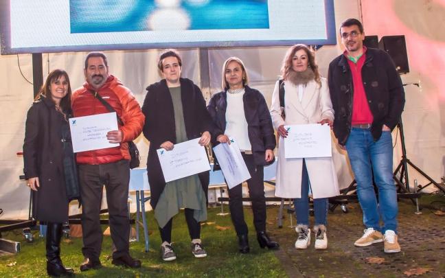 Entrega de premios de escaparates.