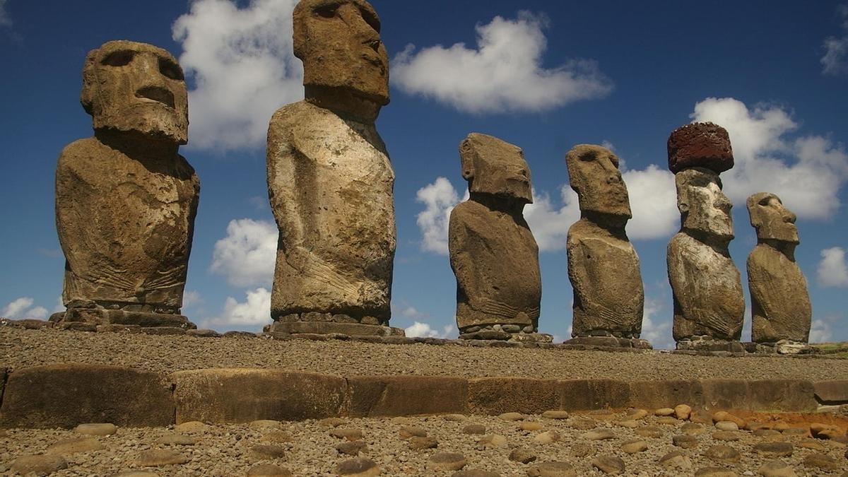 La Isla de Pascua.