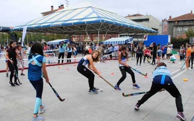 El objetivo del programa es impulsar la práctica femenina en el deporte alavés El objetivo del programa es impulsar la práctica femenina en el deporte alavés