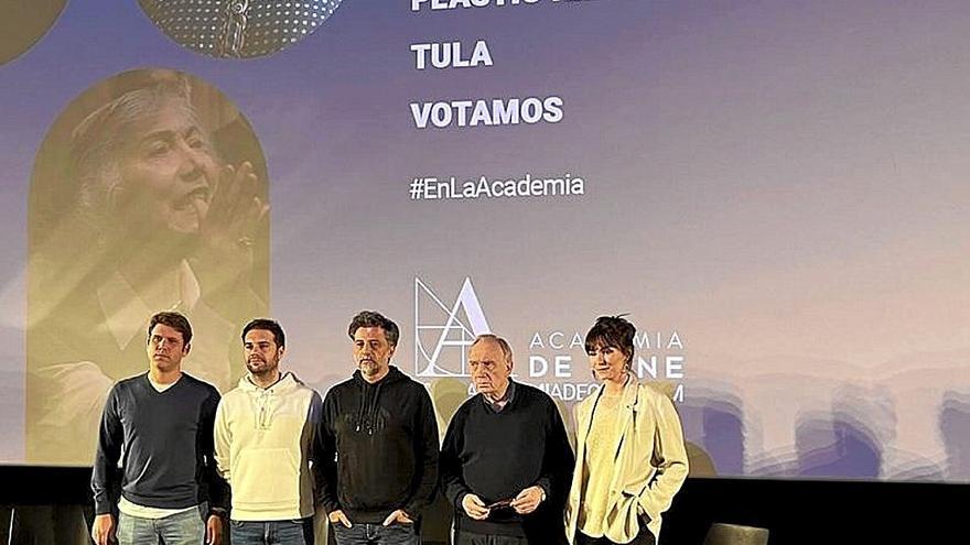 Beatriz de Silva en la sede madrileña de la Academia de Cine. | FOTO: E.P.