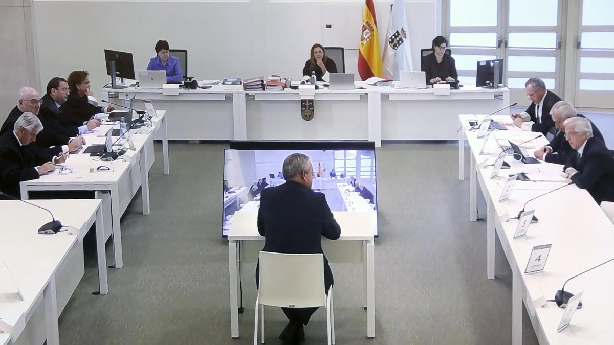 Un testigo, en el juicio.