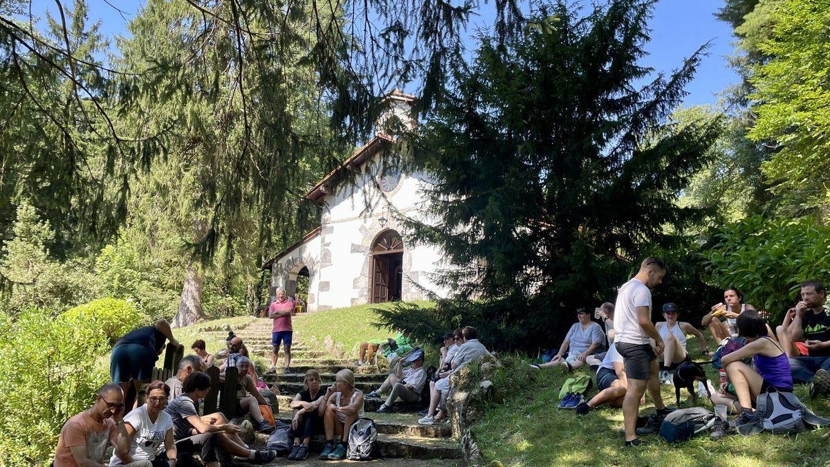 Centenares de personas se dieron cita en Artikutza, finca de Goizueta.