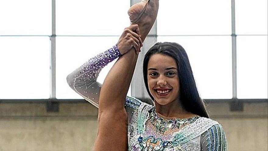 Salma Solaun, gimnasta del Beti Aurrera.