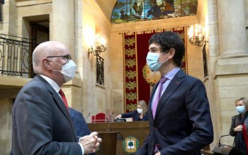 La recuperación, la cohesión y la modernización centran los Prespuestos de Bizkaia La recuperación, la cohesión y la modernización centran los Prespuestos de Bizkaia