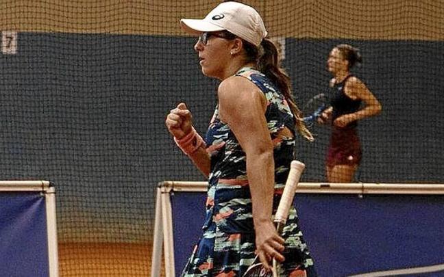 Ane Mintegi, en el encuentro de ayer. | FOTO: N.G.