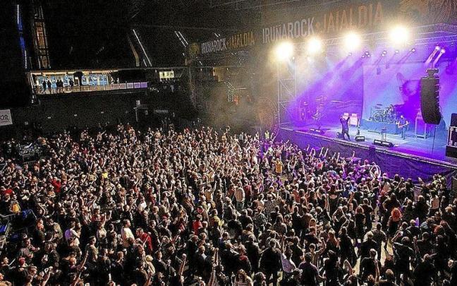 Un concierto del Iru&ntilde;a Rock en el Navarra Arena.