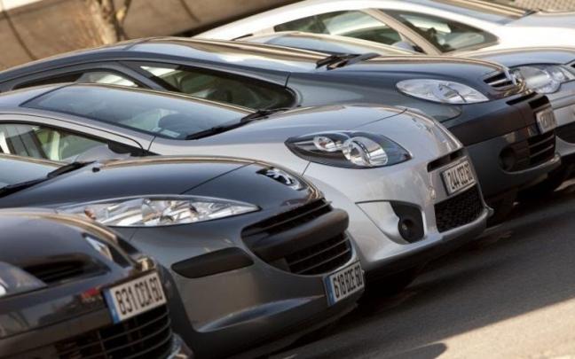 Imagen de coches de ocasión. Imagen de coches de ocasión.