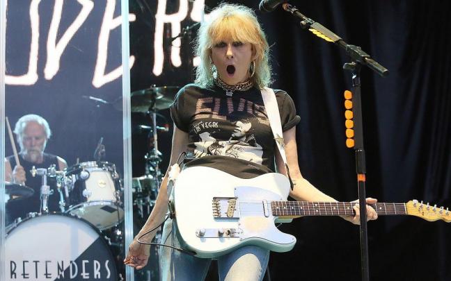 Chrissie Hynde, líder de The Pretenders Chrissie Hynde, líder de The Pretenders