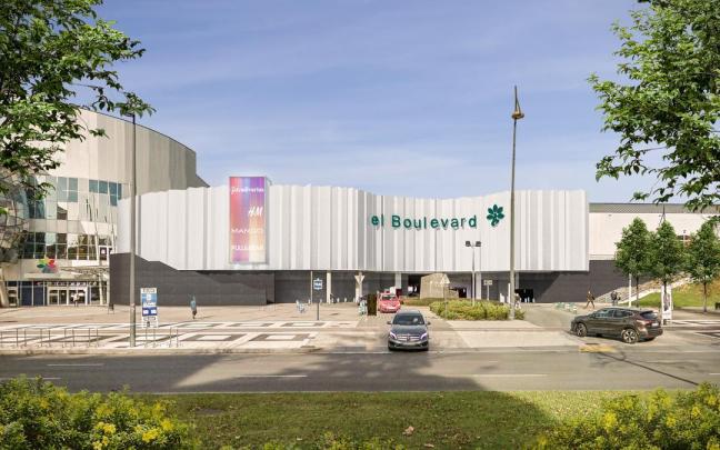 Infografía de la nueva fachada de El Boulevard. Infografía de la nueva fachada de El Boulevard.