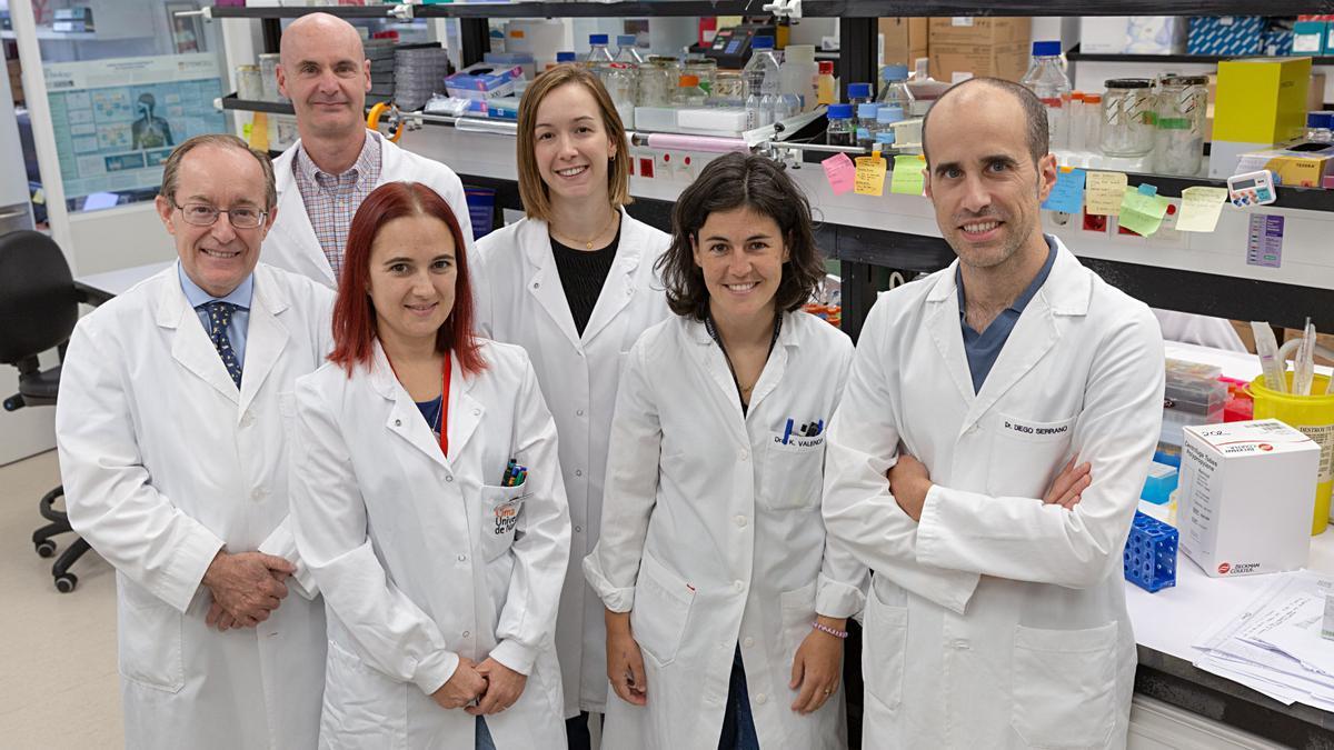 Equipo de investigación del Cima que participa en el estudio