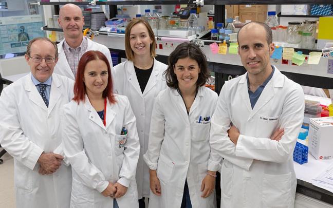 Equipo de investigación del Cima que participa en el estudio Equipo de investigación del Cima que participa en el estudio