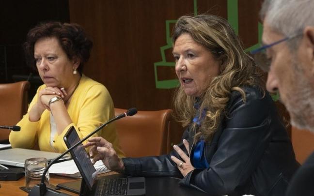 Sagardui, durante la presentación del Proyecto de Ley de Salud Pública. Sagardui, durante la presentación del Proyecto de Ley de Salud Pública.