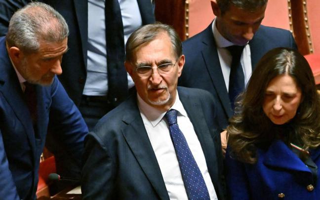Ignacio La Russa, nuevo presidente del Senado. Ignacio La Russa, nuevo presidente del Senado.