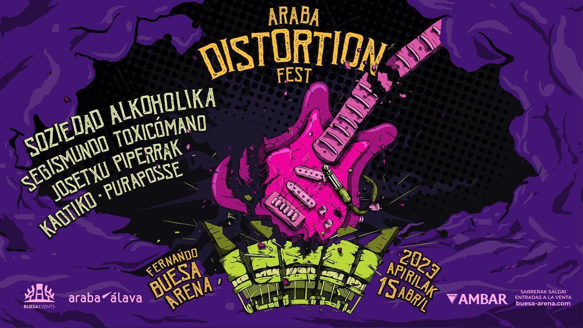 Cartel del festival de punk rock