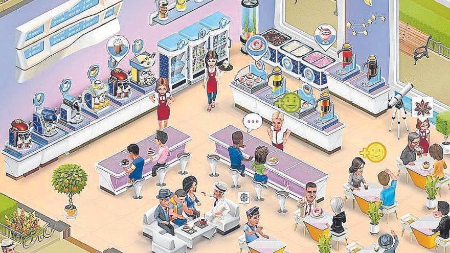 La interacción con los clientes es una de las claves del juego.