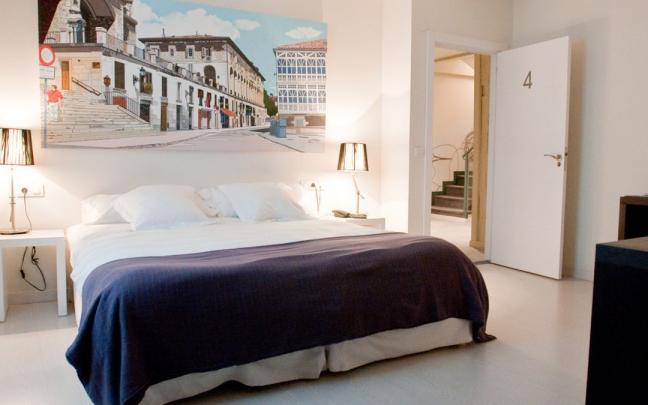 Habitaci&oacute;n de un hotel en el centro de Vitoria