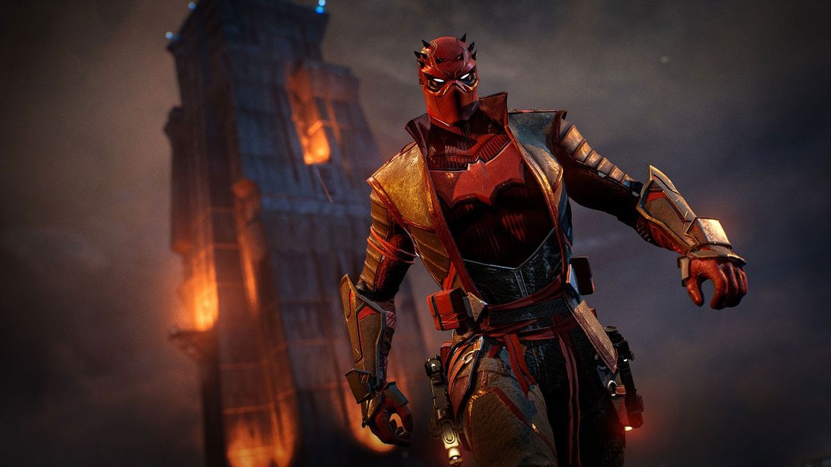El personaje Red Hood en el videojuego 'Gotham Knights'.