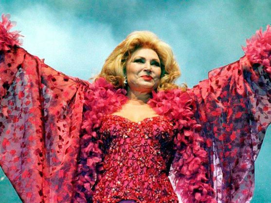 La cantante Rocío Jurado.