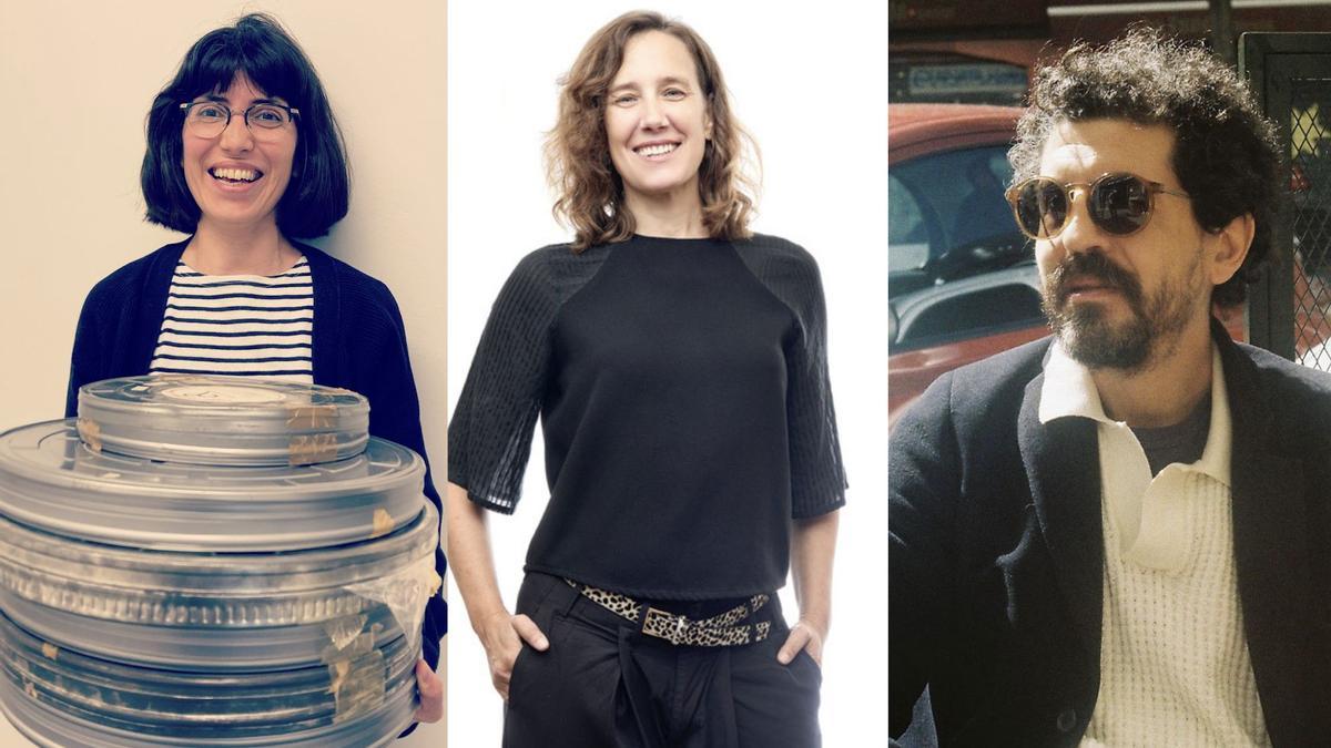 Gloria Vilches, Marian Fernández Pascal y Ramiro Ledo, jurado de X Films.