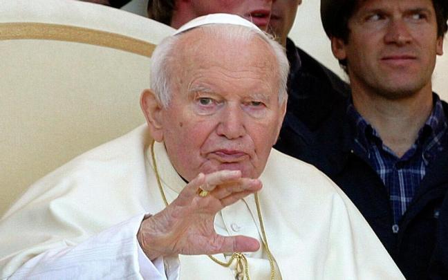 Juan Pablo II en una imagen fechada en 2003