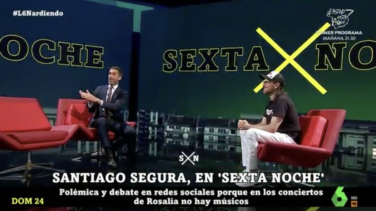 Santiago Segura promociona 'Padre no hay más que uno 3' en 'La Sexta Noche'.