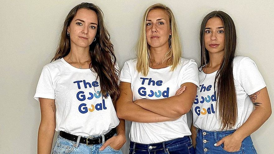 Nadia de la Fuente, Nerea Mendinueta y Nicole Flamarique tomaron la decisión de emprender al mismo tiempo lanzando la aplicación sobre sostenibilidad ‘The Good Goal’.